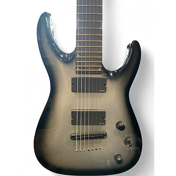 Used Jackson X Series SLATTXMG 3-7 Soloist Silverburst Solid Body Electric Guitar