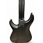 Used 2025 Schecter Guitar Research Damien 7 String BLACK Solid Body Electric Guitar