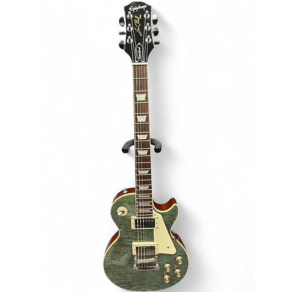 Used Epiphone Les Paul Standard 1960s Seafoam Green Solid Body Electric Guitar