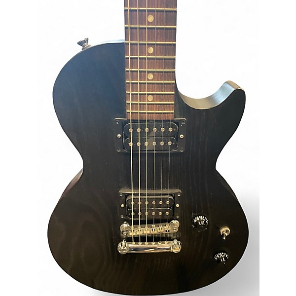 Used 2017 Gibson Les Paul Studio T Ebony Solid Body Electric Guitar