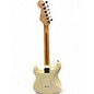 Used Squier Deluxe Stratocaster Olympic White Solid Body Electric Guitar
