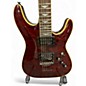 Used Schecter Guitar Research Omen Extreme 6 Trans Red Solid Body Electric Guitar
