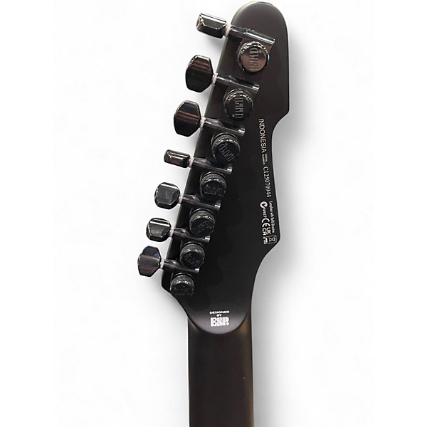 Used ESP LTD Phoenix Black Metal Black Solid Body Electric Guitar