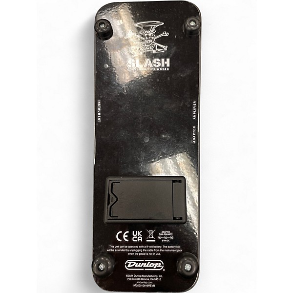 Used Dunlop SC95 Slash Signature Crybaby Classic Wah Effect Pedal