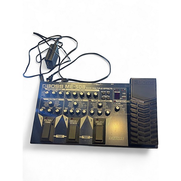 Used BOSS ME50B Bass Multi Bass Effect Pedal