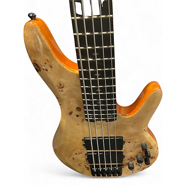 Used Michael Kelly PINICAL 5 STRING BASS Spalted Maple Electric Bass Guitar