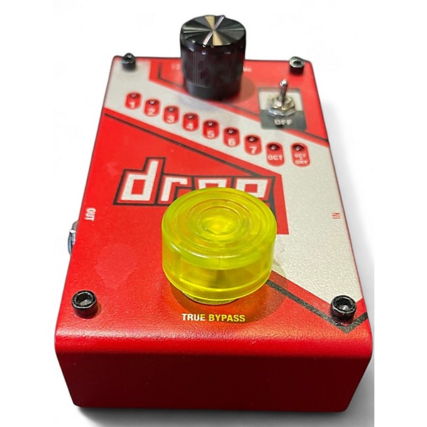 Used DigiTech The Drop Polyphonic Drop Tune Pitch-Shifter Effect Pedal