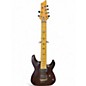 Used Schecter Guitar Research Jeff Loomis Signature Brown Solid Body Electric Guitar thumbnail