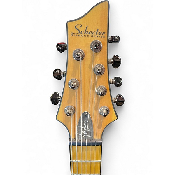 Used Schecter Guitar Research Jeff Loomis Signature Brown Solid Body Electric Guitar