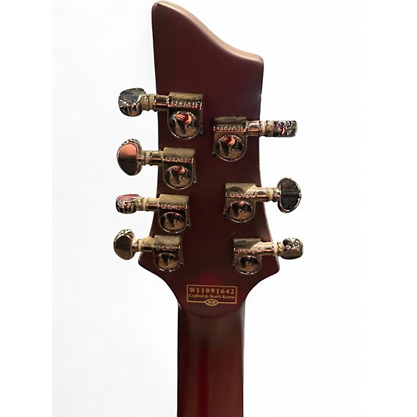 Used Schecter Guitar Research Jeff Loomis Signature Brown Solid Body Electric Guitar