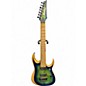 Used Ibanez IRON LABEL RGDIX7MPB Trans Blue Solid Body Electric Guitar thumbnail
