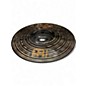 Used MEINL 10in CLASSIC CUSTOM DARK SPLASH Cymbal