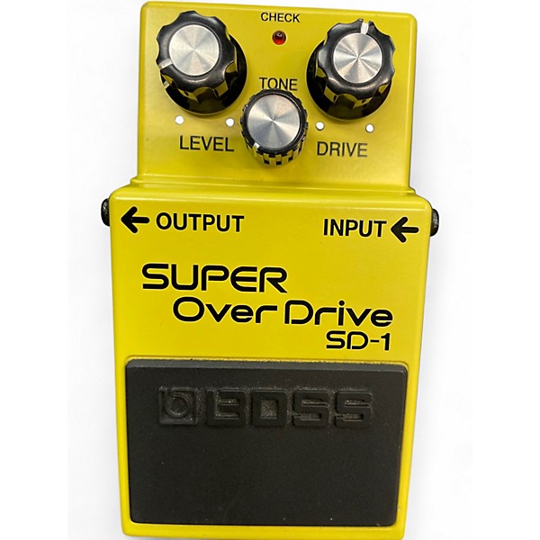 Used BOSS SD1 Super Overdrive Effect Pedal