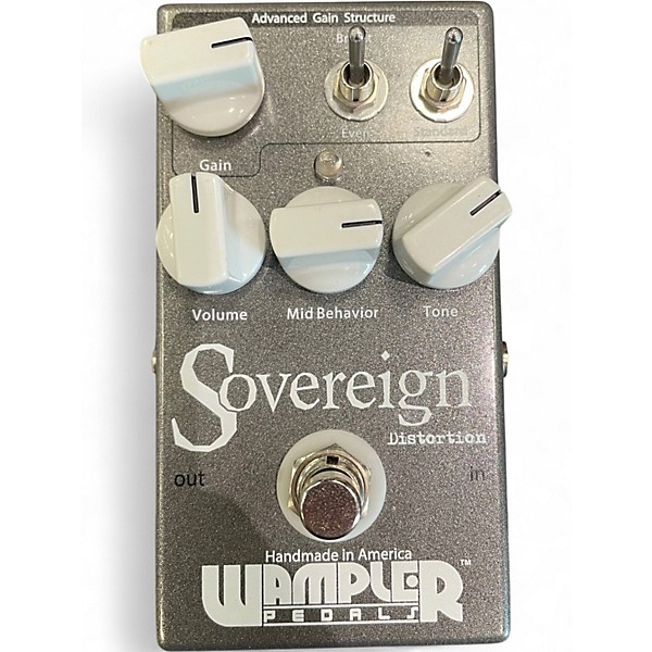Used Wampler Sovereign Distortion Effect Pedal
