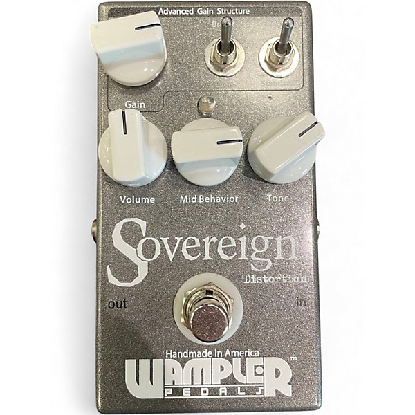 Used Wampler Sovereign Distortion Effect Pedal