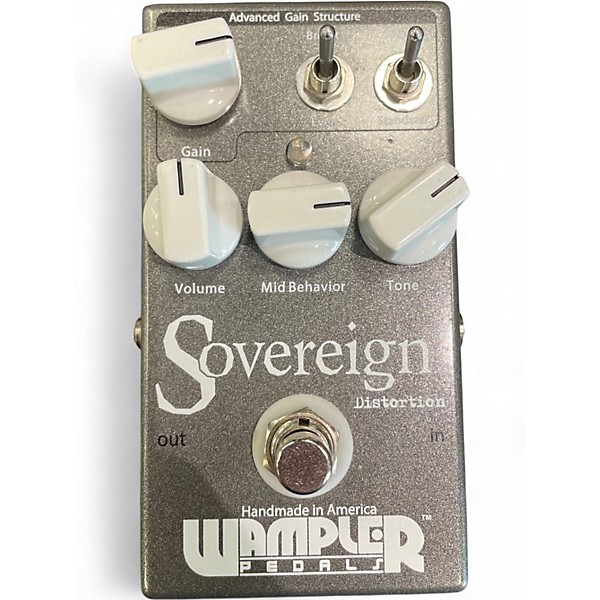 Used Wampler Sovereign Distortion Effect Pedal