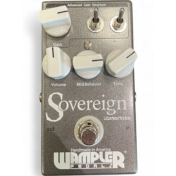 Used Wampler Sovereign Distortion Effect Pedal