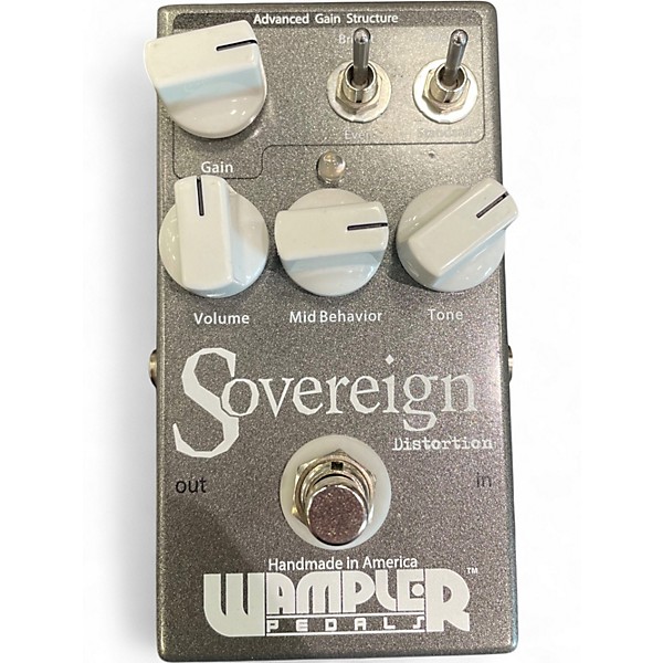 Used Wampler Sovereign Distortion Effect Pedal