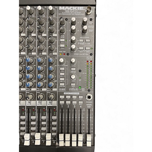 Used Mackie 1604VLZ PRO Unpowered Mixer
