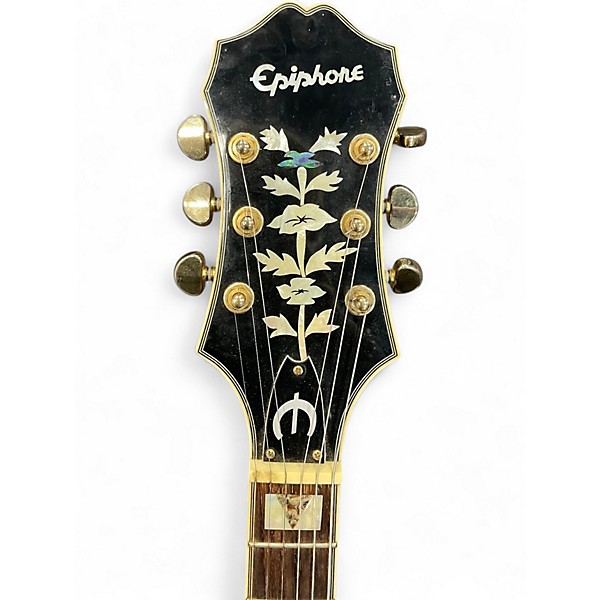 Used Epiphone Sheraton II Tobacco Burst Hollow Body Electric Guitar