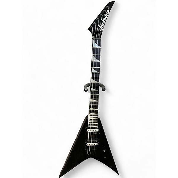 Used Jackson JS KING V Trans Black Solid Body Electric Guitar