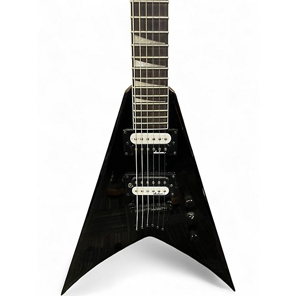 Used Jackson JS KING V Trans Black Solid Body Electric Guitar
