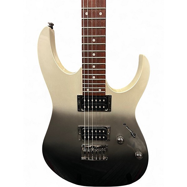 Used Ibanez RG421 Black fade Solid Body Electric Guitar