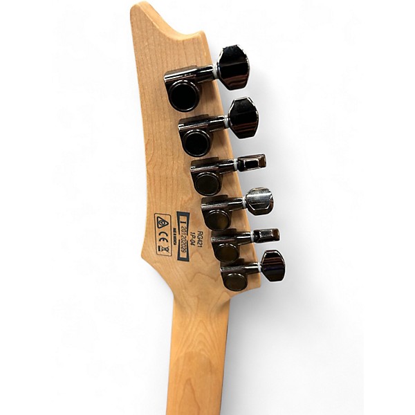 Used Ibanez RG421 Black fade Solid Body Electric Guitar