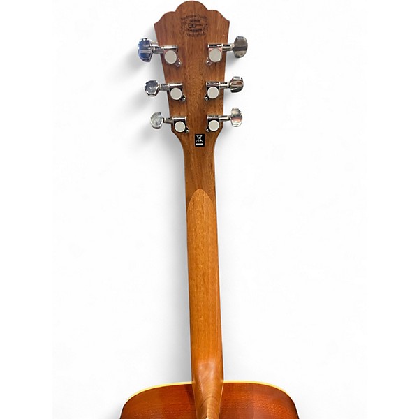 Used Washburn WD7S ACSM 2 Tone Sunburst Acoustic Guitar