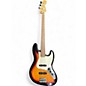Used Fender Standard Fretless Jazz Bass Sunburst Electric Bass Guitar thumbnail