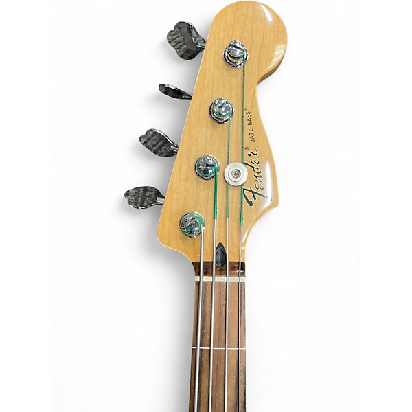 Used Fender Standard Fretless Jazz Bass Sunburst Electric Bass Guitar
