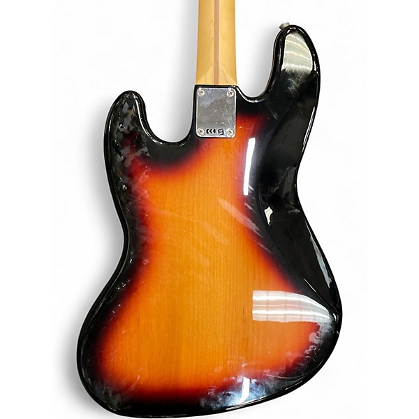 Used Fender Standard Fretless Jazz Bass Sunburst Electric Bass Guitar