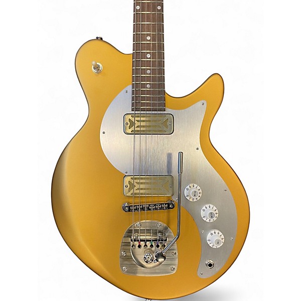 Used Eastman DC'62 FullerTone Aztec Gold Solid Body Electric Guitar