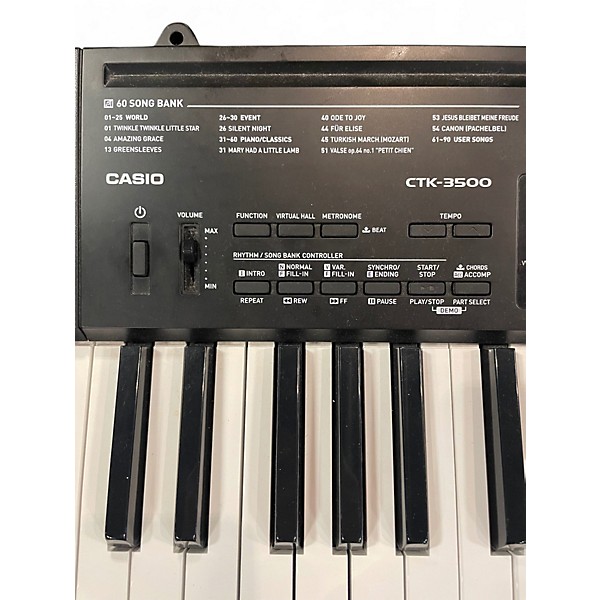 Used Casio CTK-3500 Digital Piano