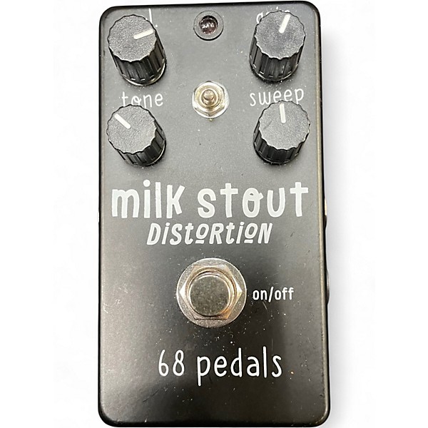 Used 68 Pedals Milk Stout Distortion Effect Pedal