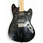 Used Squier SONIC MUSTANG Black Solid Body Electric Guitar