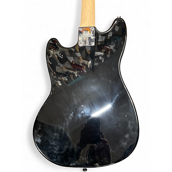 Used Squier SONIC MUSTANG Black Solid Body Electric Guitar