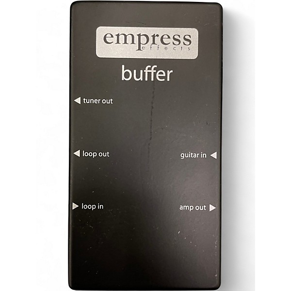 Used Empress Effects Buffer Analog I/O Interface Guitar Pedal