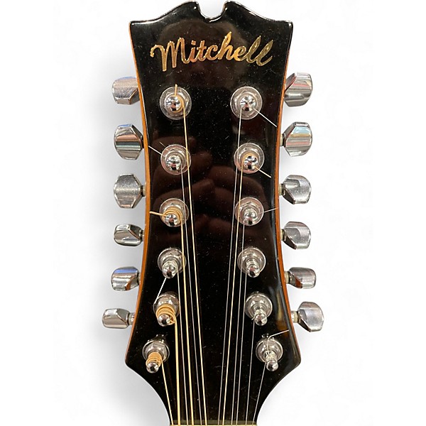 Used Mitchell MD100S12 Natural 12 String Acoustic Guitar