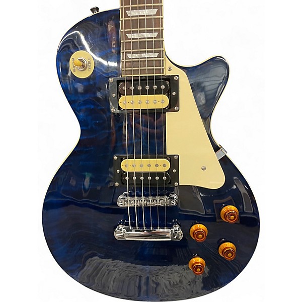 Used Agile DAUNTLESS Ocean Blue Solid Body Electric Guitar