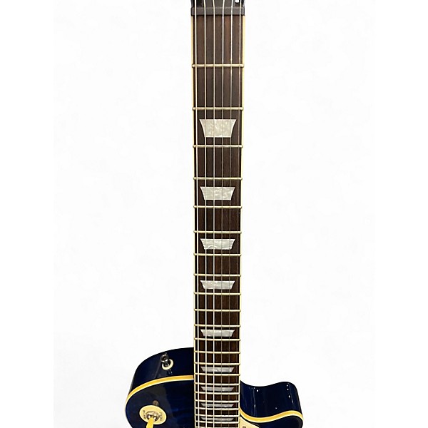 Used Agile DAUNTLESS Ocean Blue Solid Body Electric Guitar