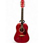 Used Fender DG22S Red Acoustic Guitar thumbnail