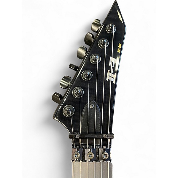 Used ESP E-II M-II Trans Black Solid Body Electric Guitar