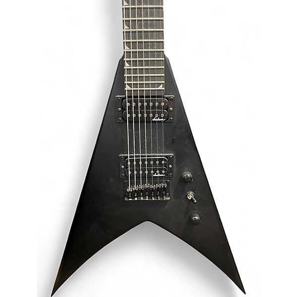 Used Jackson JS22 KV HT 7 Matte Black Solid Body Electric Guitar