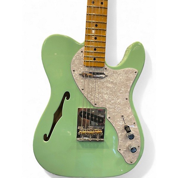 Used Fender American Original 60s Thinline Telecaster Seafoam Green Hollow Body Electric Guitar