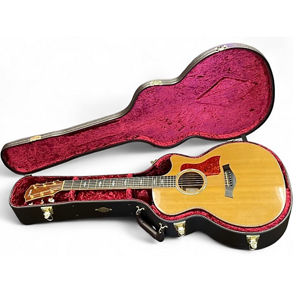 Used Taylor 814CE Natural Acoustic Electric Guitar