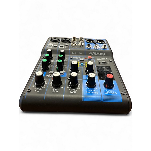 Used Yamaha MG06X Unpowered Mixer