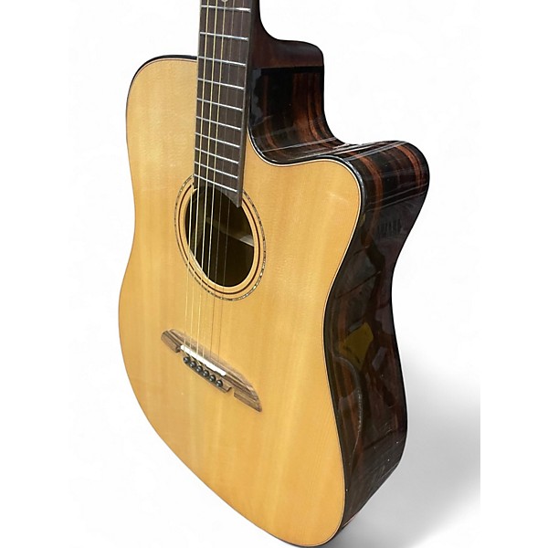Used Alvarez Artist Elite Series ADE90CEAR Natural Acoustic Electric Guitar