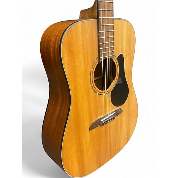 Used Alvarez AD30 Dreadnought Natural Acoustic Guitar