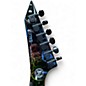 Used ESP LTD Eclipse Custom '87 Rainbow Crackle Solid Body Electric Guitar